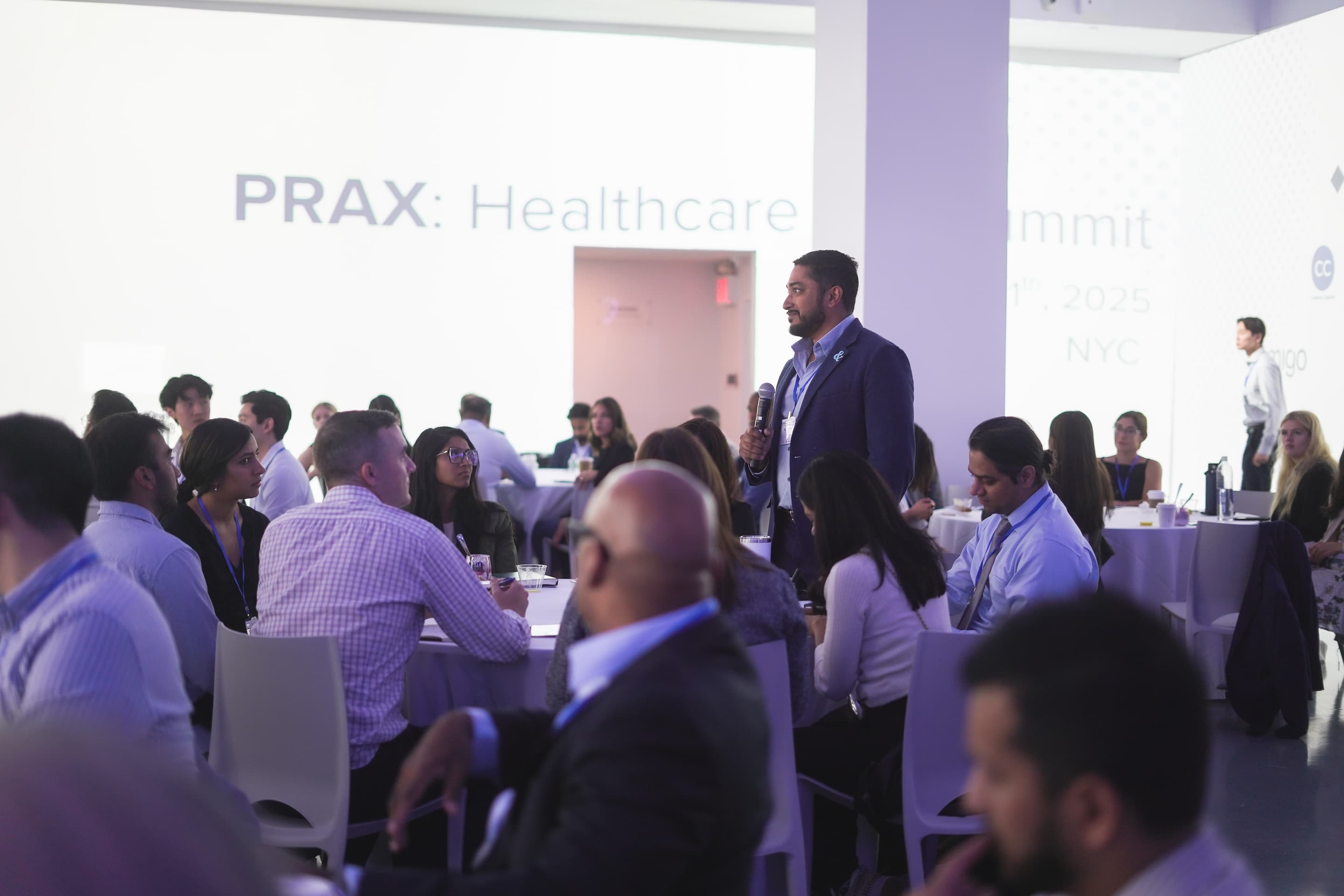 Audience Q&A at Prax Summit